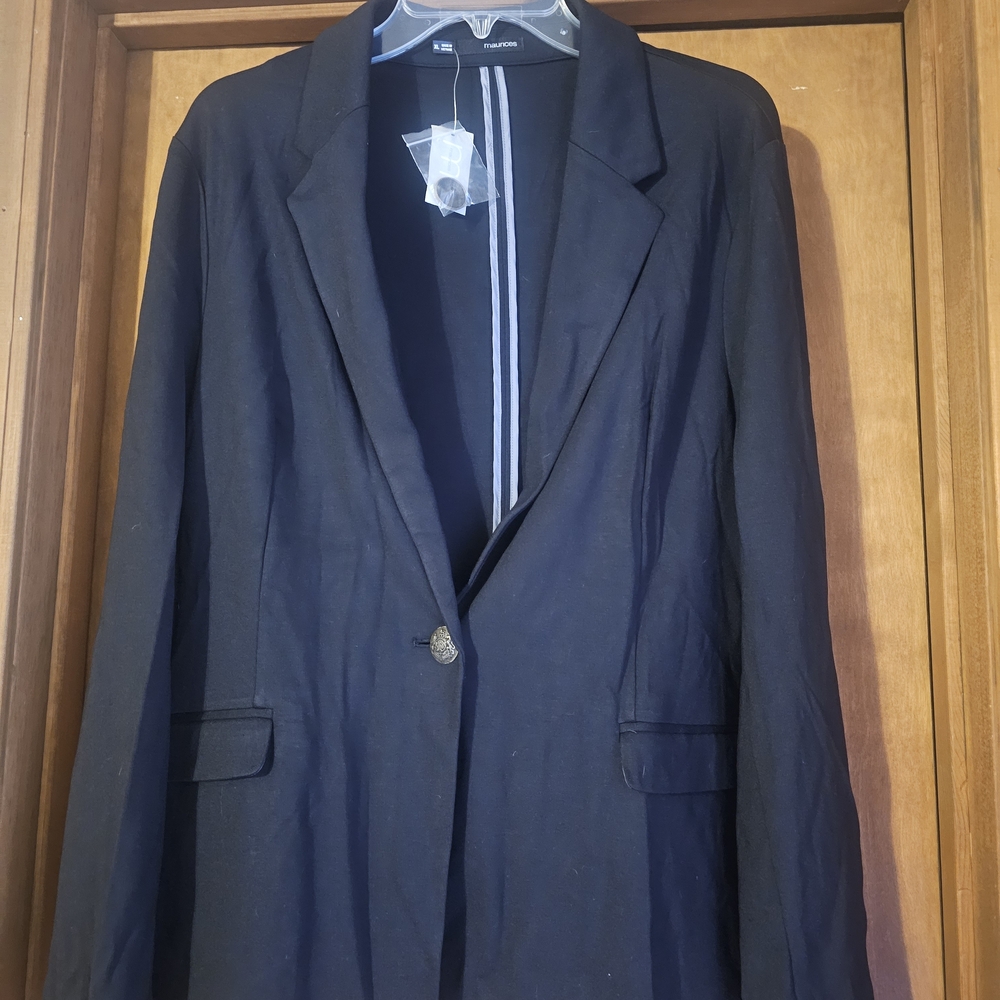 Maurices Black Blazer Nwt